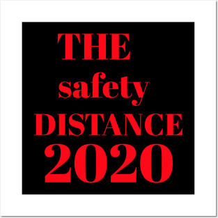 The safety distance 2020 Posters and Art